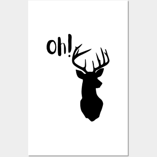 Oh Deer! Posters and Art